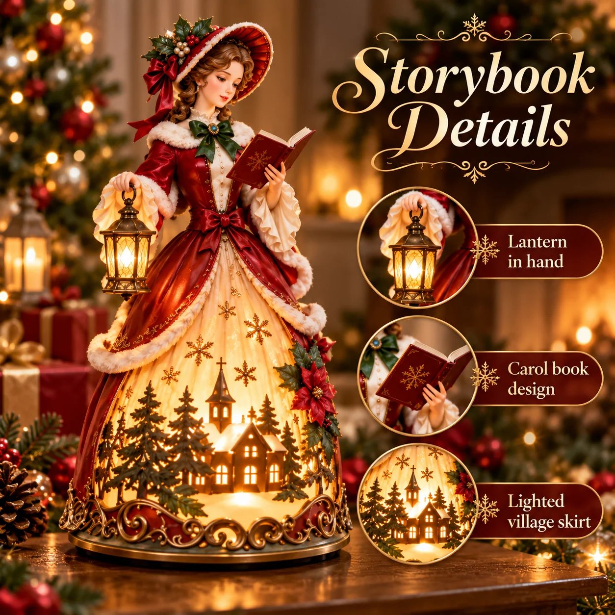 Bring the Warmth of an Old-Fashioned Christmas Home. product detail