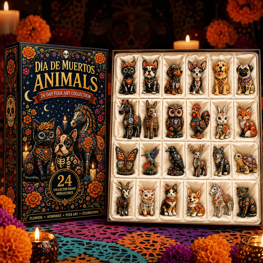 Día de Muertos Animals Advent Calendar 2026