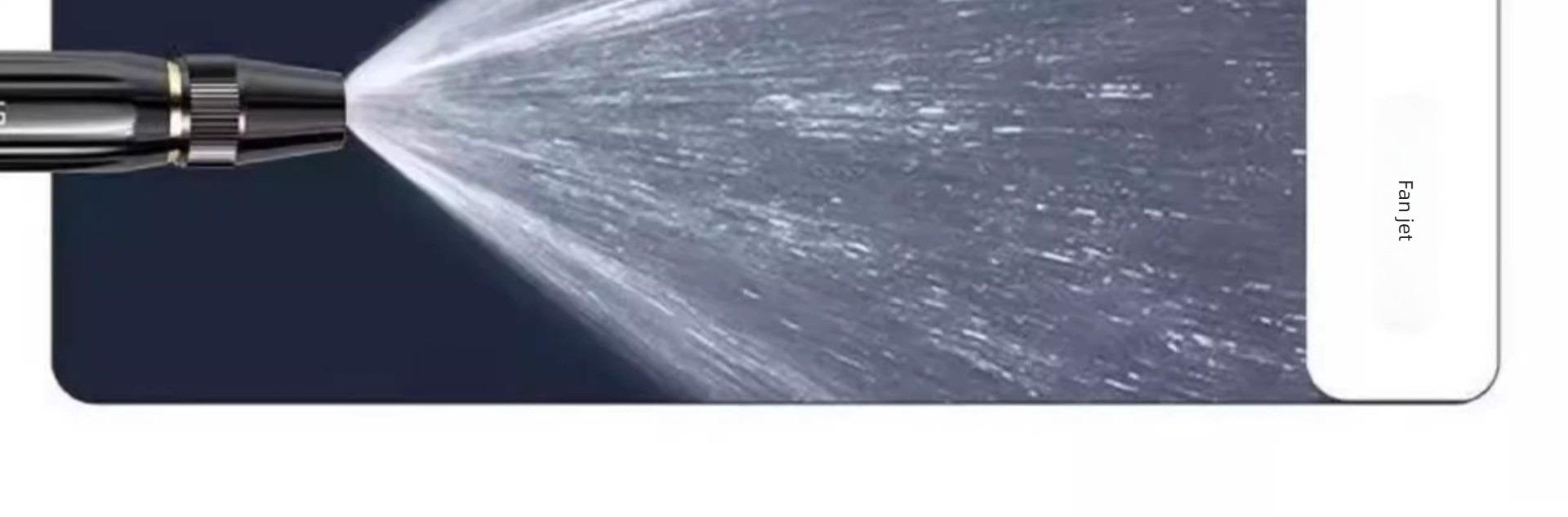 Home high-pressure car wash water gun with booster nozzle and hose, a must-have for watering plants and vegetables, and car washing.