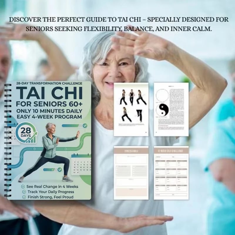 Beginner-friendly illustrated Tai Chi movement instructions