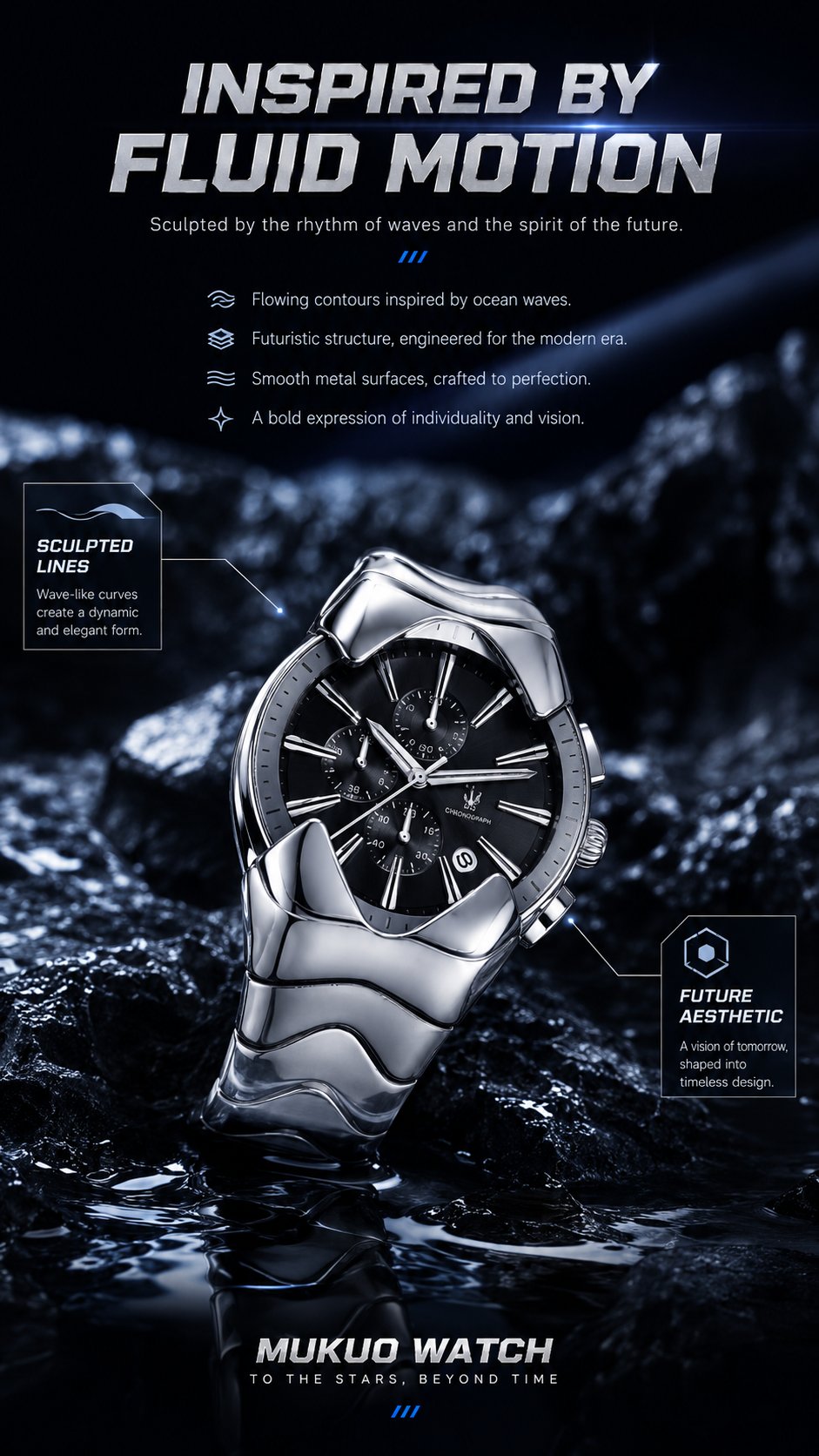 Four available watch color combinations