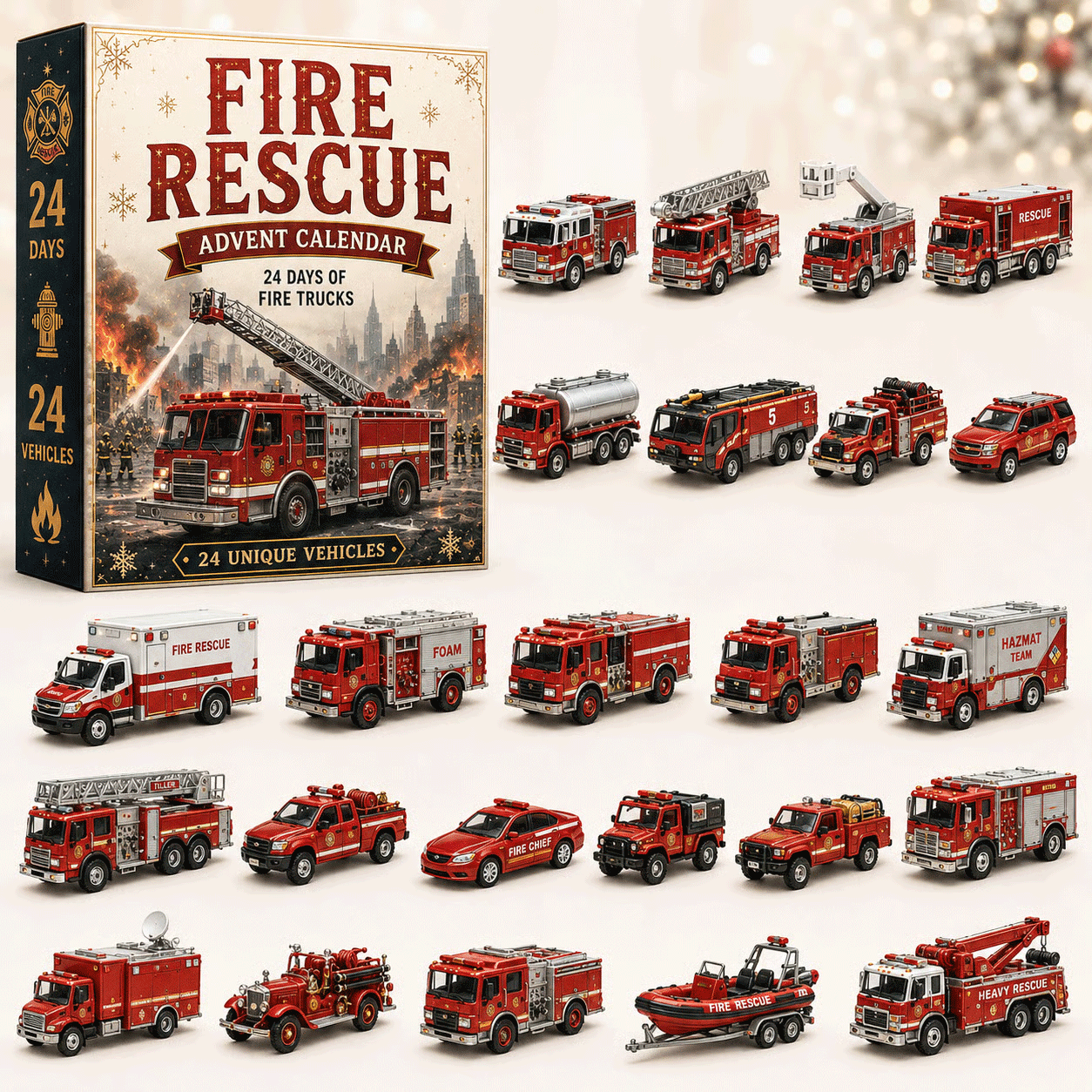 Fire Rescue Advent Calendar daily reveal