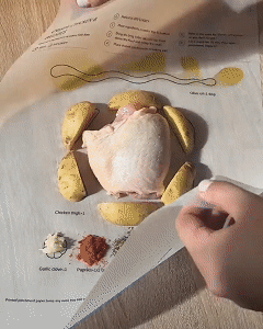 Fold parchment