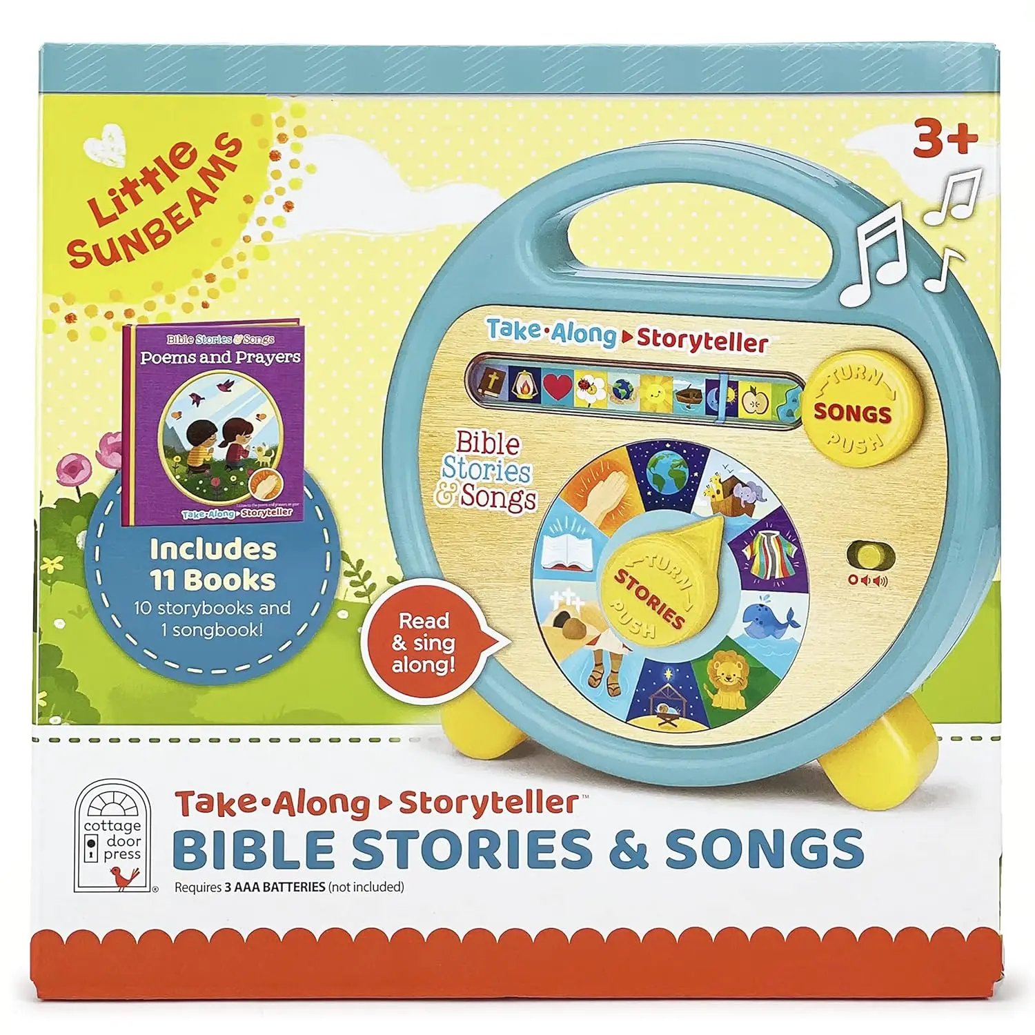 Interactive storyteller and book set for kids