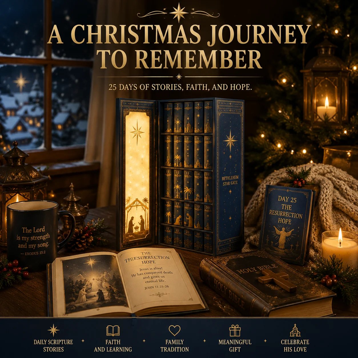 Bethlehem Star Gate 25 day Christmas Scripture journey