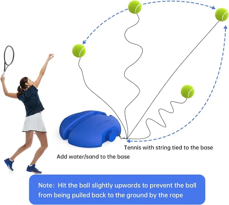 Last Day 49 OFFTennis Trainer Rebound Ball